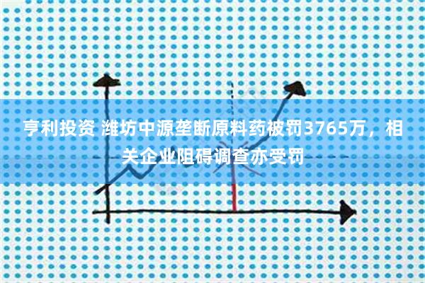 亨利投资 潍坊中源垄断原料药被罚3765万，相关企业阻碍调查亦受罚